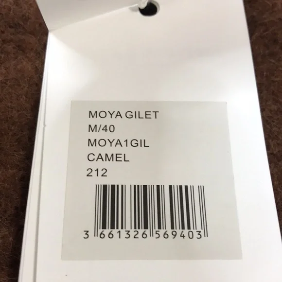 NWT ANTIK BATIK Moya belted brushed intarsia mohair-blend cardigan - Picture 11 of 13